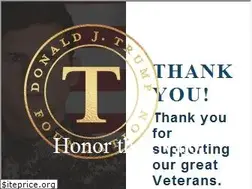 Sites similar to donaldtrumpforvets.com