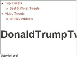 Sites similar to donaldtrumptweets.com