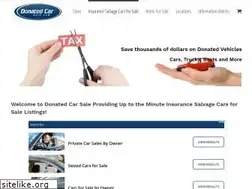 Sites similar to donatedcarsale.com