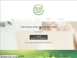 Sites similar to donategoodstuff.org
