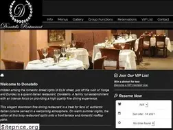 Sites similar to donatellorestaurant.ca