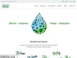 Sites similar to donateyoursweat.org
