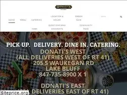 Sites similar to donatispizza.com
