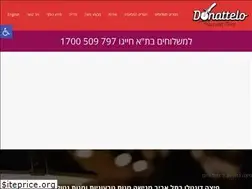 Sites similar to donattelo.co.il