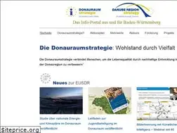 Sites similar to donauraumstrategie.de