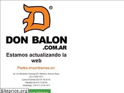 Sites similar to donbalon.com.ar