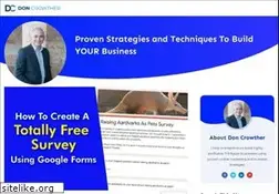 Sites similar to doncrowther.com