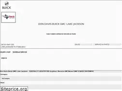 Sites similar to dondavisbuickgmc.com