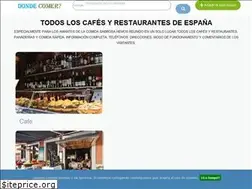 Sites similar to donde-comer.info