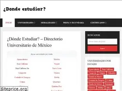 Sites similar to donde-estudiar.info