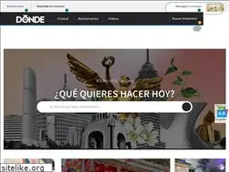 Sites similar to donde-ir.com