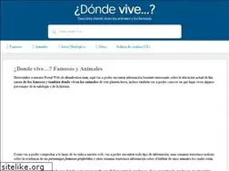 Sites similar to donde-vive.com