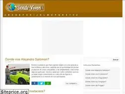 Sites similar to donde-viven.com