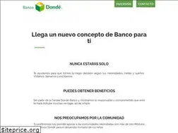 Sites similar to dondebanco.com