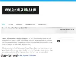 Sites similar to dondeesguitar.com