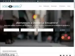 Sites similar to dondeloencuentro.com