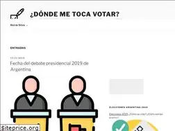 Sites similar to dondemetocavotar.com