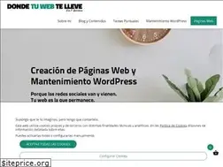 Sites similar to dondetuwebtelleve.com