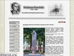 Sites similar to donelaitis.info
