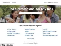 Sites similar to donemaster.com