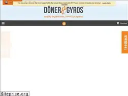 Sites similar to donerandgyros.com