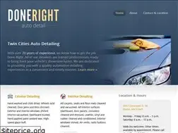 Sites similar to donerightautodetailmn.com