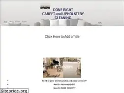 Sites similar to donerightcarpet.net
