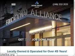 Sites similar to donerightsigns.com