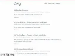 Sites similar to dongchen.co