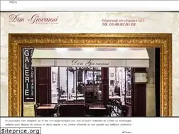 Sites similar to dongiovanniparis.com