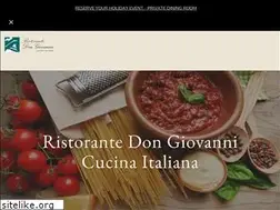 Sites similar to dongiovannis.com