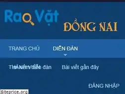 Sites similar to dongnairaovat.com