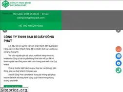 Sites similar to dongphatpack.com