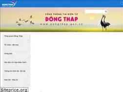 Sites similar to dongthap.gov.vn