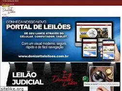 Sites similar to donizetteleiloes.com.br