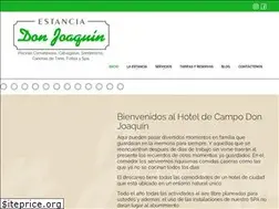 Sites similar to donjoaquin.com