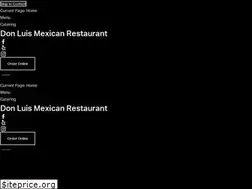 Sites similar to donluismexicanrestaurant.com