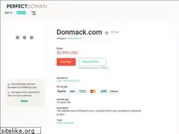 Sites similar to donmack.com