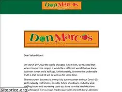 Sites similar to donmarcos.ca