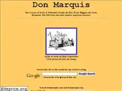 Sites similar to donmarquis.org