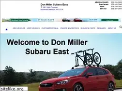 Sites similar to donmillersubarueast.com