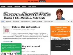 Sites similar to donnamerrilltribe.com
