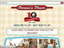 Sites similar to donnas-diner.com