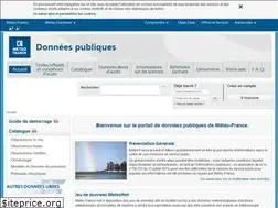 Sites similar to donneespubliques.meteofrance.fr