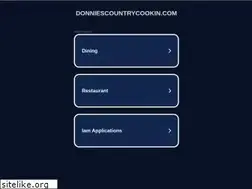 Sites similar to donniescountrycookin.com
