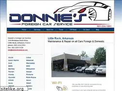 Sites similar to donniesforeigncar.com