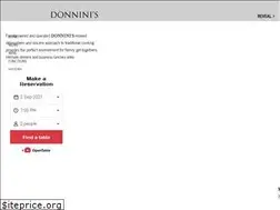 Sites similar to donninis.com.au