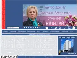 Sites similar to donnu.ru