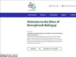 Sites similar to donnybrook-balingup.wa.gov.au