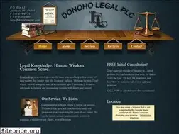 Sites similar to donoholegal.com